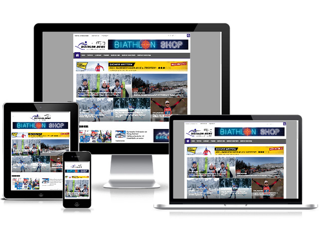 webdesign Biathlon News eu